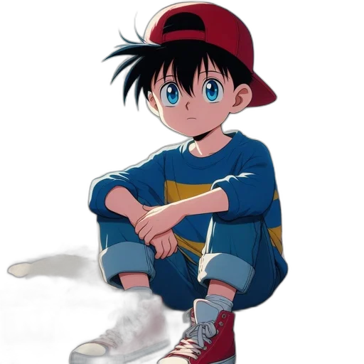 hat, jacket, creature, weapon transparent PNG cut-out