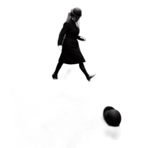 dress, staff, shoes, umbrella transparent PNG cut-out