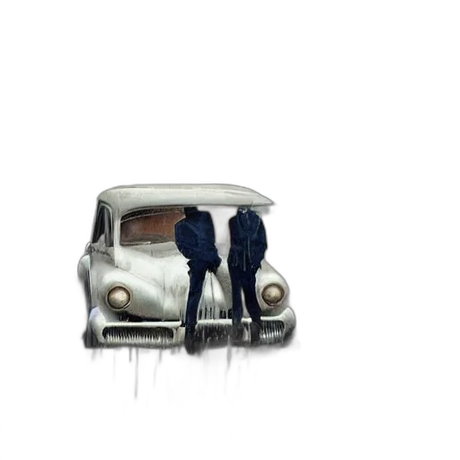 car, robot, jacket, hat transparent PNG cut-out
