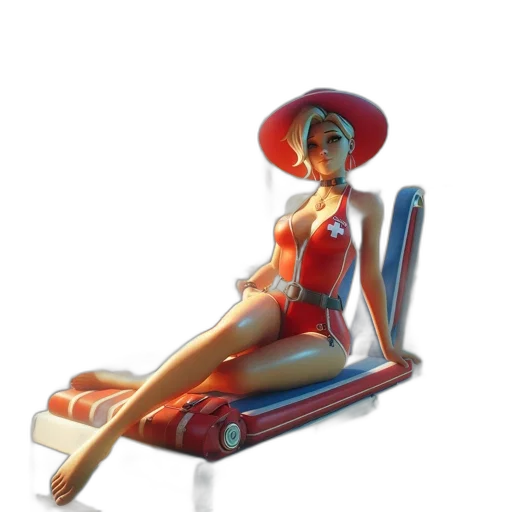 furniture, robot, hat, concept art transparent PNG cut-out