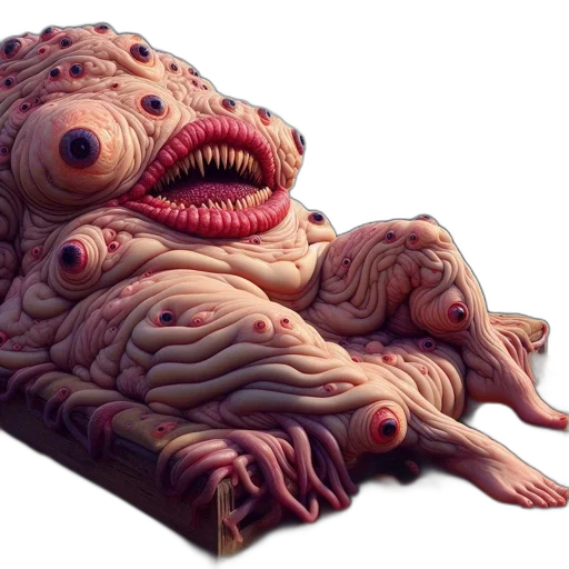 creature, animal, mask, furniture transparent PNG cut-out