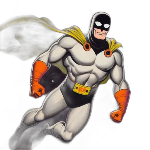 comic book art, concept art, cartoon, fantasy art transparent PNG cut-out