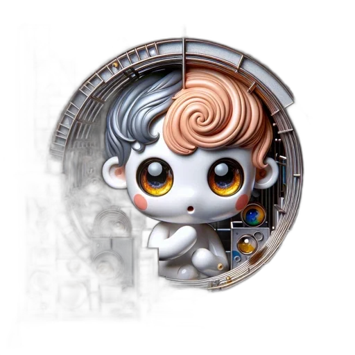 robot, creature, concept art, outer space transparent PNG cut-out
