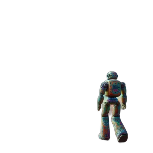 robot, staff, creature, weapon transparent PNG cut-out