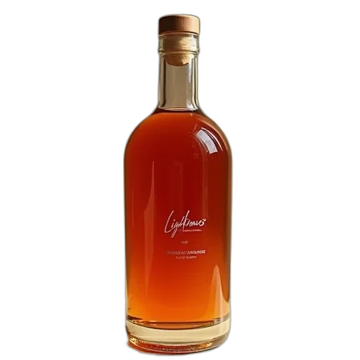 bottle, lightness, straight, bourbon transparent PNG cut-out