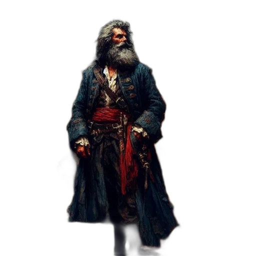 jacket, staff, sword, concept art transparent PNG cut-out