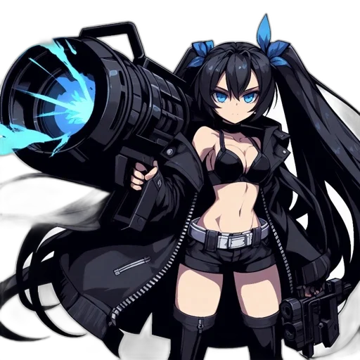 weapon, staff, robot, anime transparent PNG cut-out