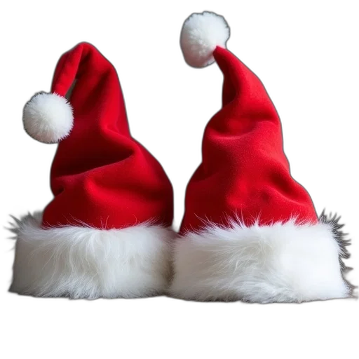 hat, cute, santa, clause transparent PNG cut-out