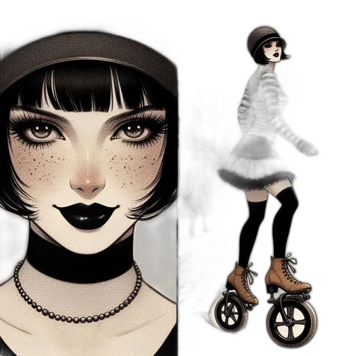 concept art, fantasy art, comic book art, cartoon transparent PNG cut-out