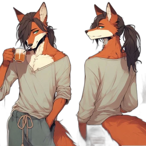 jacket, staff, mask, animal transparent PNG cut-out