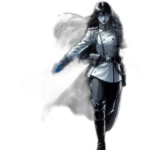 sword, jacket, concept art, fantasy art transparent PNG cut-out