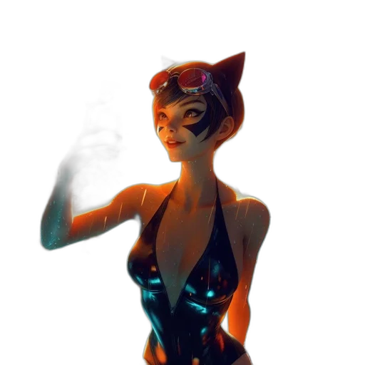 mask, dress, robot, creature transparent PNG cut-out