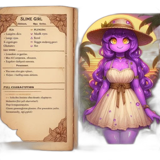 staff, fantasy art, concept art, slime transparent PNG cut-out