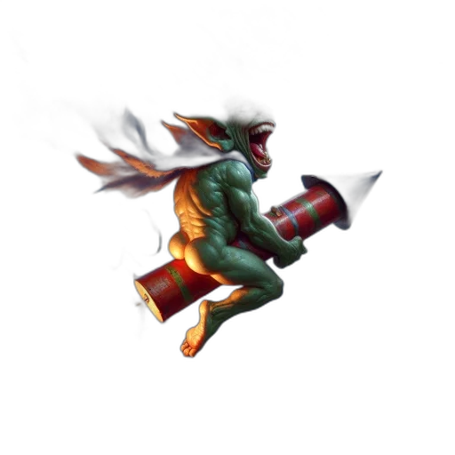 dragon, weapon, staff, pixel art transparent PNG cut-out