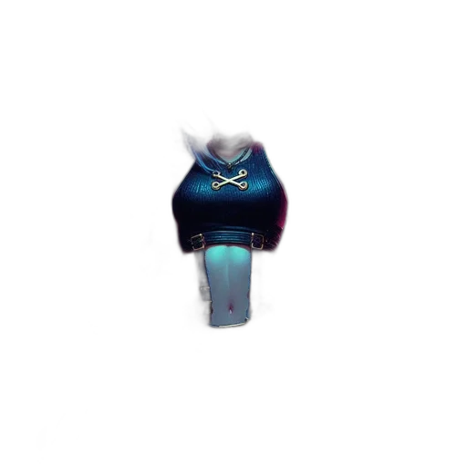 robot, creature, mask, jacket transparent PNG cut-out