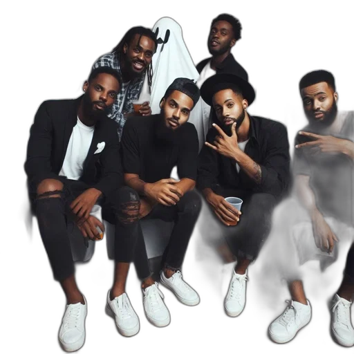 shoes, concept art, five, beard-wearing transparent PNG cut-out