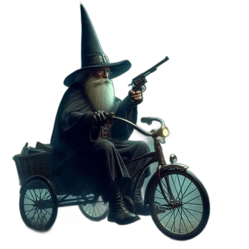 staff, hat, car, concept art transparent PNG cut-out