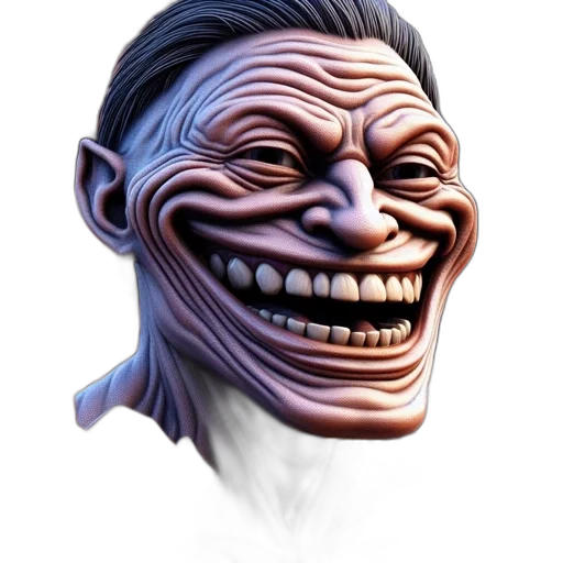 face, mask, creature, animal transparent PNG cut-out