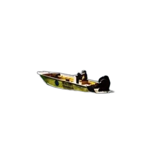 boat, motor, navigating, through transparent PNG cut-out