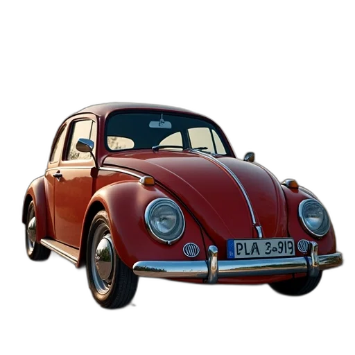 car, animal, 3d render, photorealistic transparent PNG cut-out