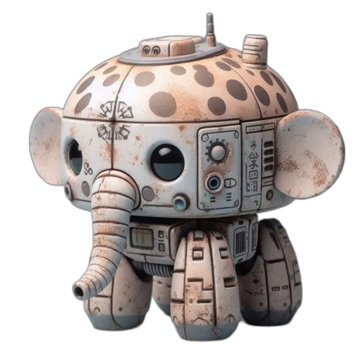 robot, animal, creature, concept art transparent PNG cut-out