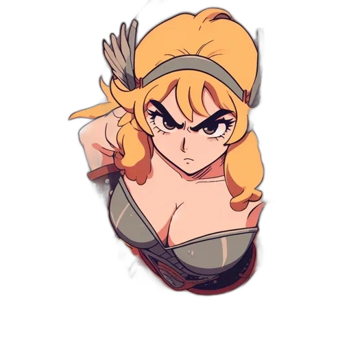 hat, weapon, crown, anime transparent PNG cut-out