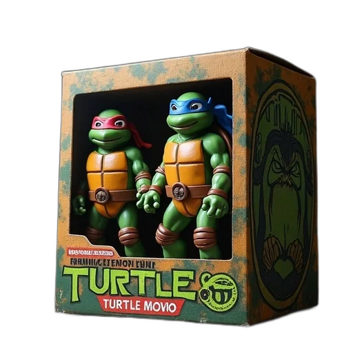 box, teenage, mutant, turtles transparent PNG cut-out