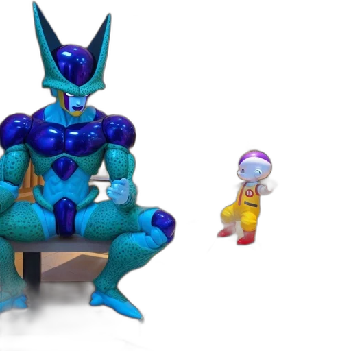 robot, furniture, concept art, 3d render transparent PNG cut-out