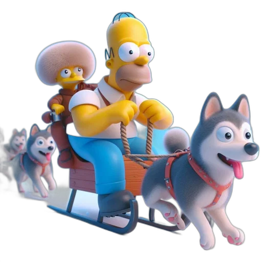 animal, car, 3d render, concept art transparent PNG cut-out