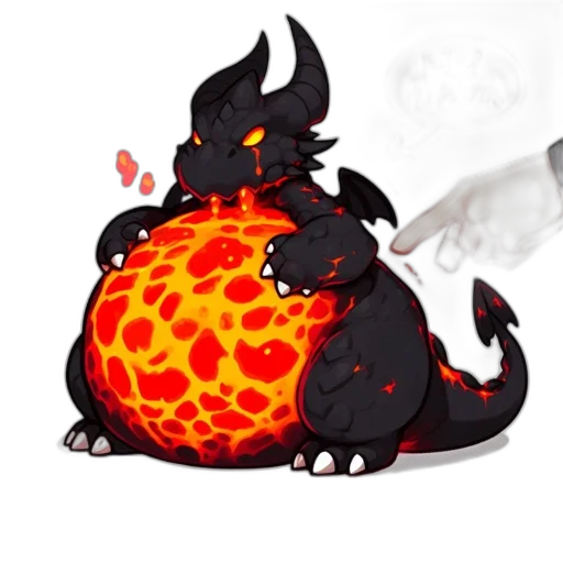 dragon, creature, concept art, fantasy art transparent PNG cut-out