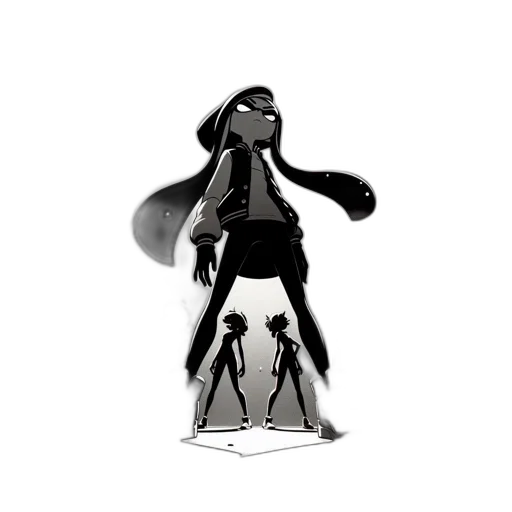 robot, dress, jacket, weapon transparent PNG cut-out