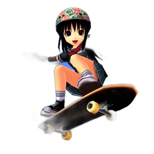 anime, 3d render, photorealistic, cartoon transparent PNG cut-out
