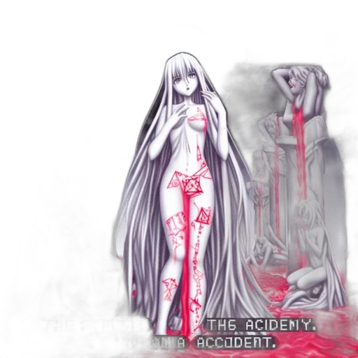 dress, creature, concept art, anime transparent PNG cut-out