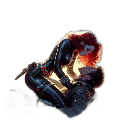 jacket, weapon, comic book art, concept art transparent PNG cut-out