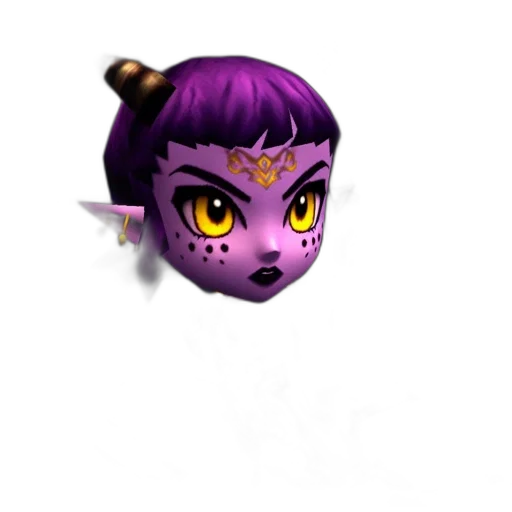 mask, staff, creature, face transparent PNG cut-out