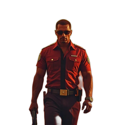 weapon, staff, jacket, animal transparent PNG cut-out