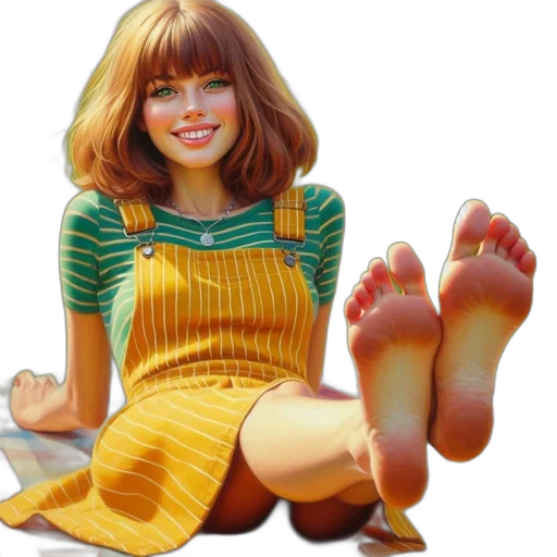 dress, shoes, face, photorealistic transparent PNG cut-out