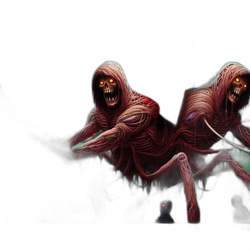 creature, mask, concept art, fantasy art transparent PNG cut-out