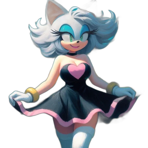 dress, robot, staff, creature transparent PNG cut-out