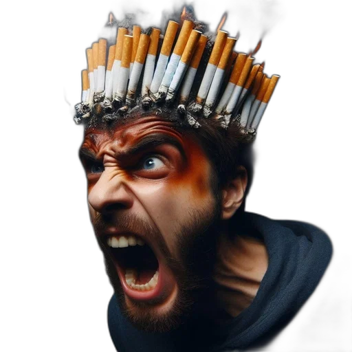 crown, staff, face, hat transparent PNG cut-out