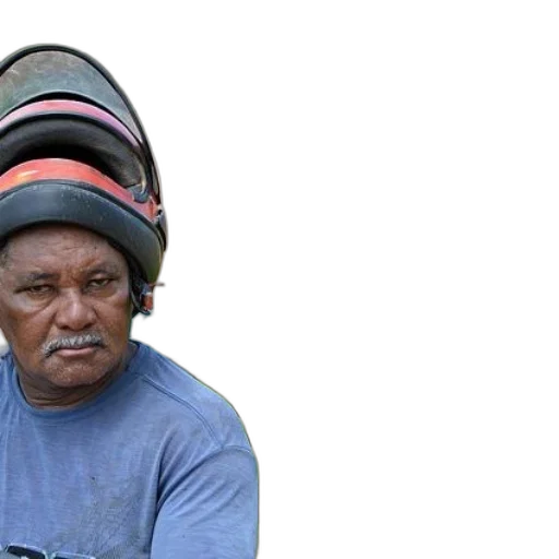 hat, face, staff, hair transparent PNG cut-out