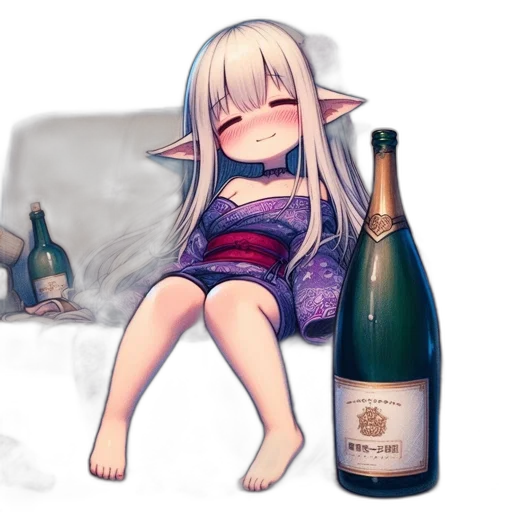 bottle, dragon, creature, food transparent PNG cut-out