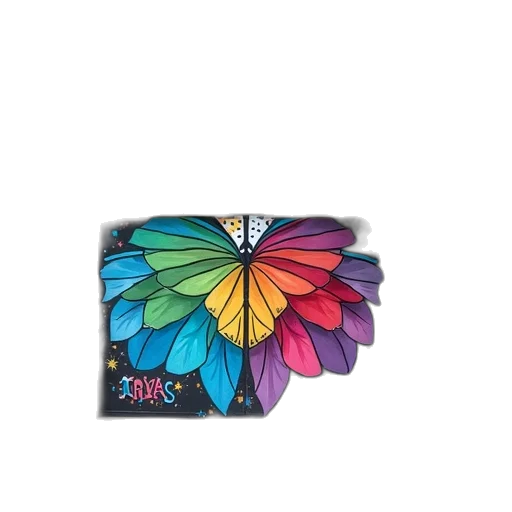 umbrella, jewelry, flower, 3d render transparent PNG cut-out