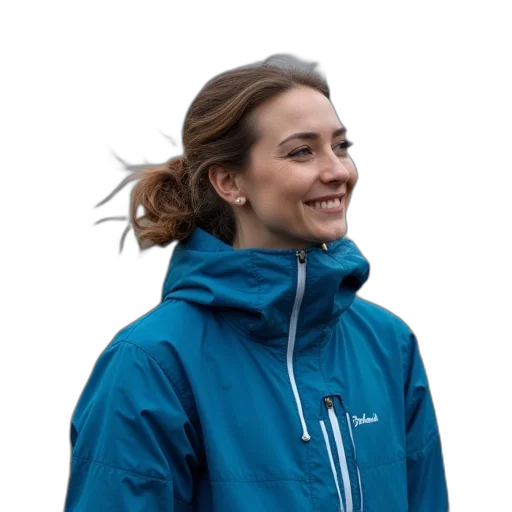 jacket, staff, face, umbrella transparent PNG cut-out