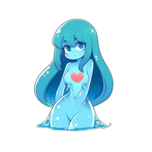 dress, creature, robot, staff transparent PNG cut-out