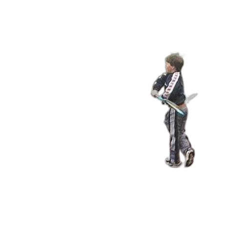 robot, weapon, staff, jacket transparent PNG cut-out