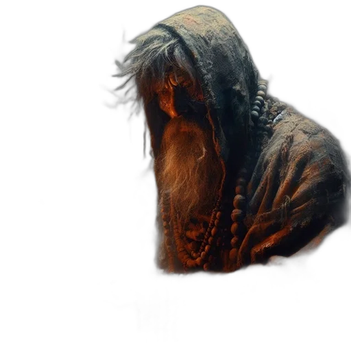 creature, mask, hair, face transparent PNG cut-out