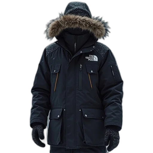 jacket, monochrome, north, face transparent PNG cut-out