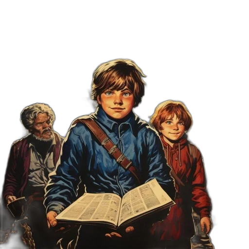 concept art, comic book art, photorealistic, oil painting transparent PNG cut-out