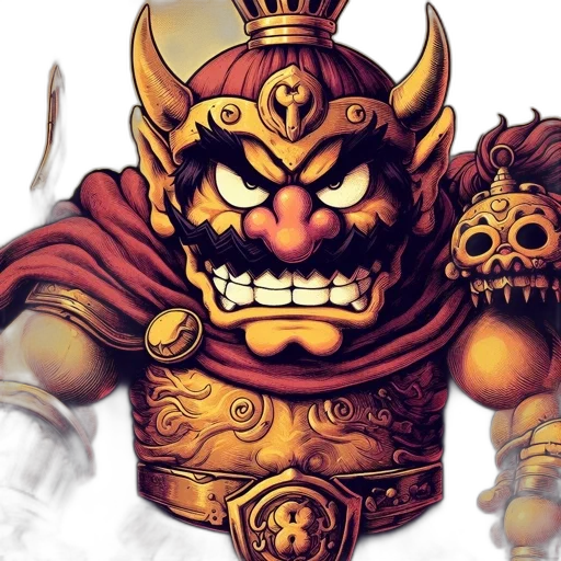mask, concept art, comic book art, fantasy art transparent PNG cut-out